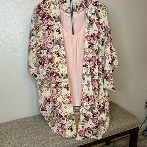Women Floral cardigan.